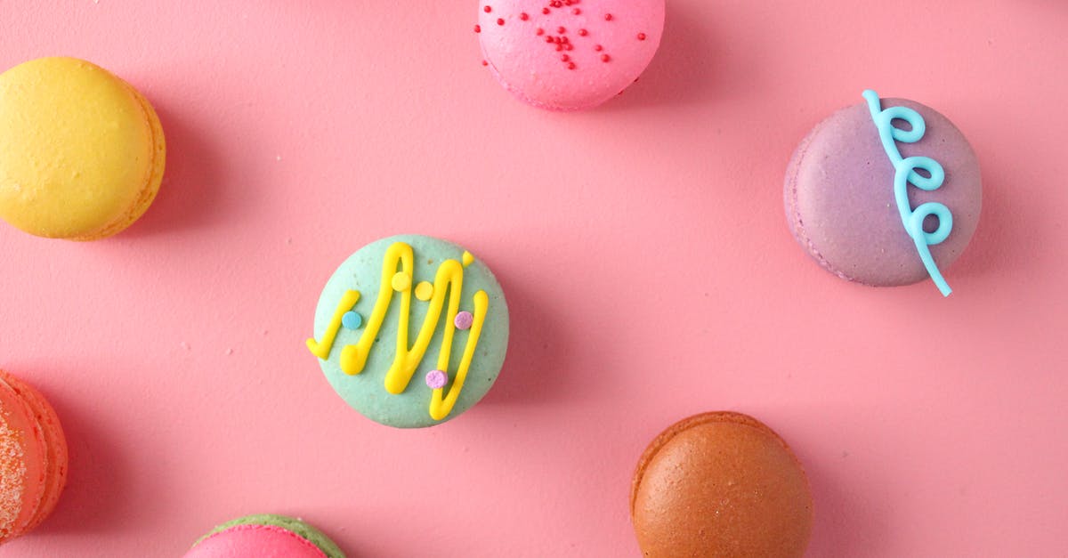 how much difference really would various fridge temp affect the food life stored within? [closed] - Overhead Shot of an Assortment of French Macarons