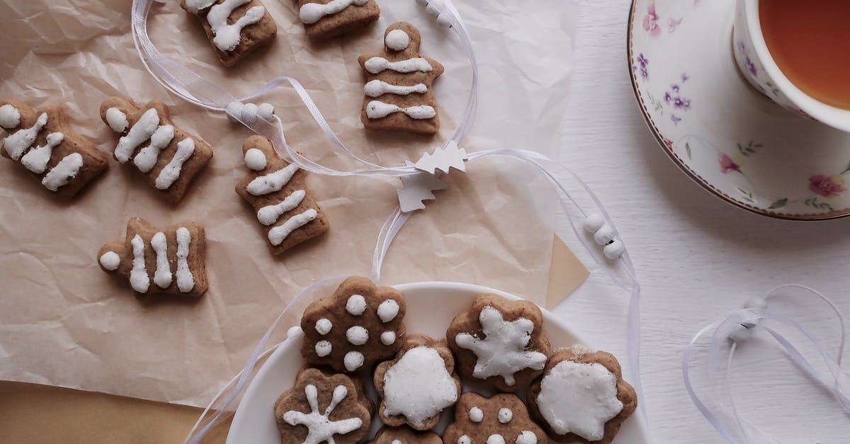 how much difference really would various fridge temp affect the food life stored within? [closed] - Overhead Shot of Gingerbread Cookies and a Cup of Tea