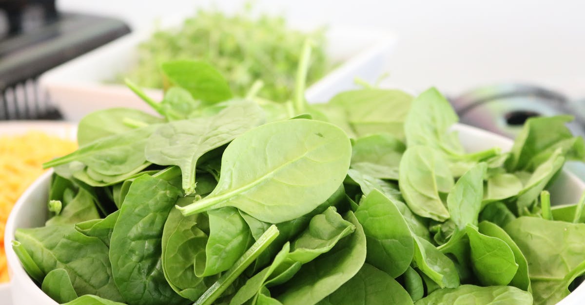 How much is a bunch of spinach? - Bowl of Spinach How much is a bunch of spinach? - Bowl of Spinach