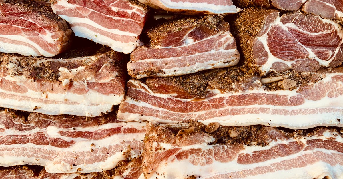 How Old Is My Meat Slicer? - Aged Pork Slices How Old Is My Meat Slicer? - Aged Pork Slices