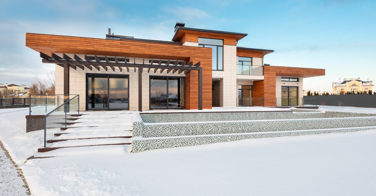 How should I choose my next step as a cook? - Exterior view of contemporary residential house with terrace and large windows located in suburban area in winter day How should I choose my next step as a cook? - Exterior view of contemporary residential house with terrace and large windows located in suburban area in winter day