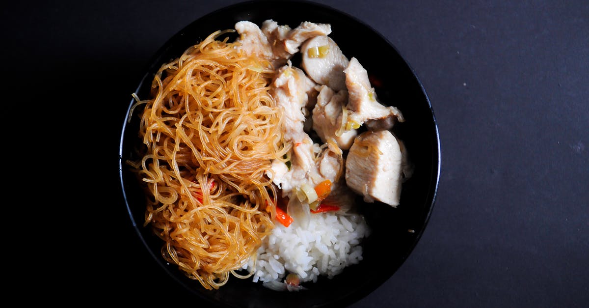 How should I store leftover rice noodles? - Bowl of Rice With Noodles How should I store leftover rice noodles? - Bowl of Rice With Noodles
