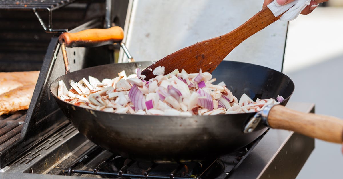 How to avoid onion sweetening when sautéing? - A Person Cooking using Stove How to avoid onion sweetening when sautéing? - A Person Cooking using Stove