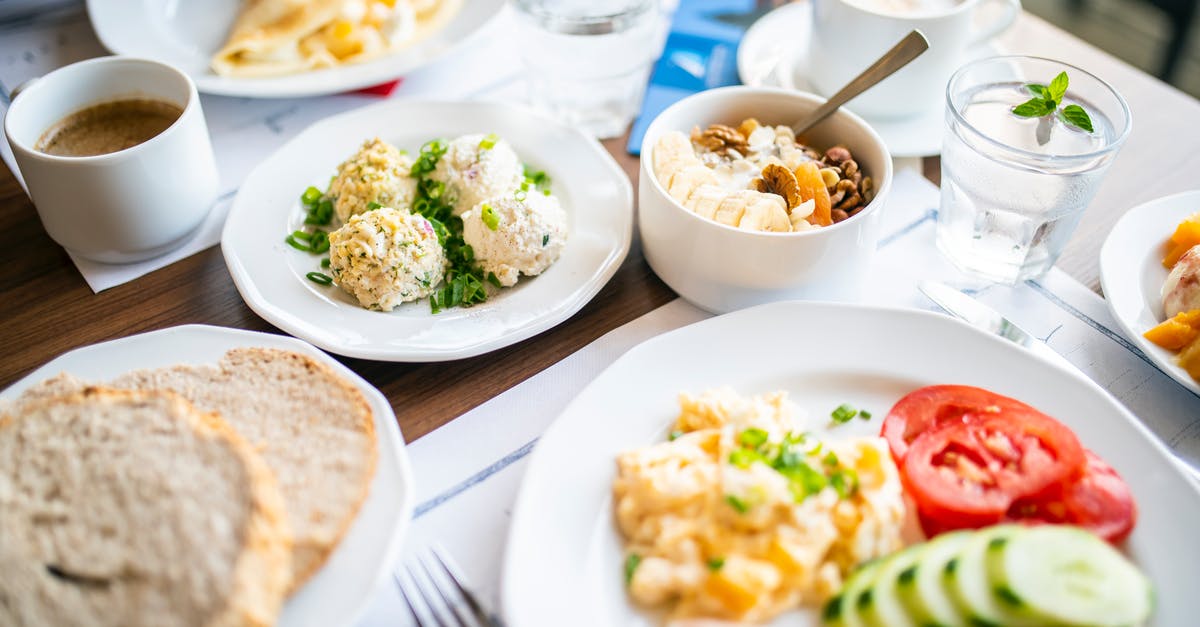 How to clean scrambled eggs from a pan? - Delicious breakfast of steamed cutlets and omelet in restaurant How to clean scrambled eggs from a pan? - Delicious breakfast of steamed cutlets and omelet in restaurant