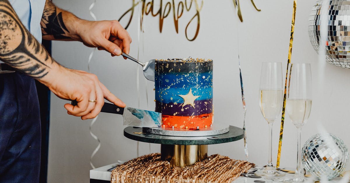 How to convert Ring Cake to Square Cake - Person Cutting the Cake with Knife How to convert Ring Cake to Square Cake - Person Cutting the Cake with Knife