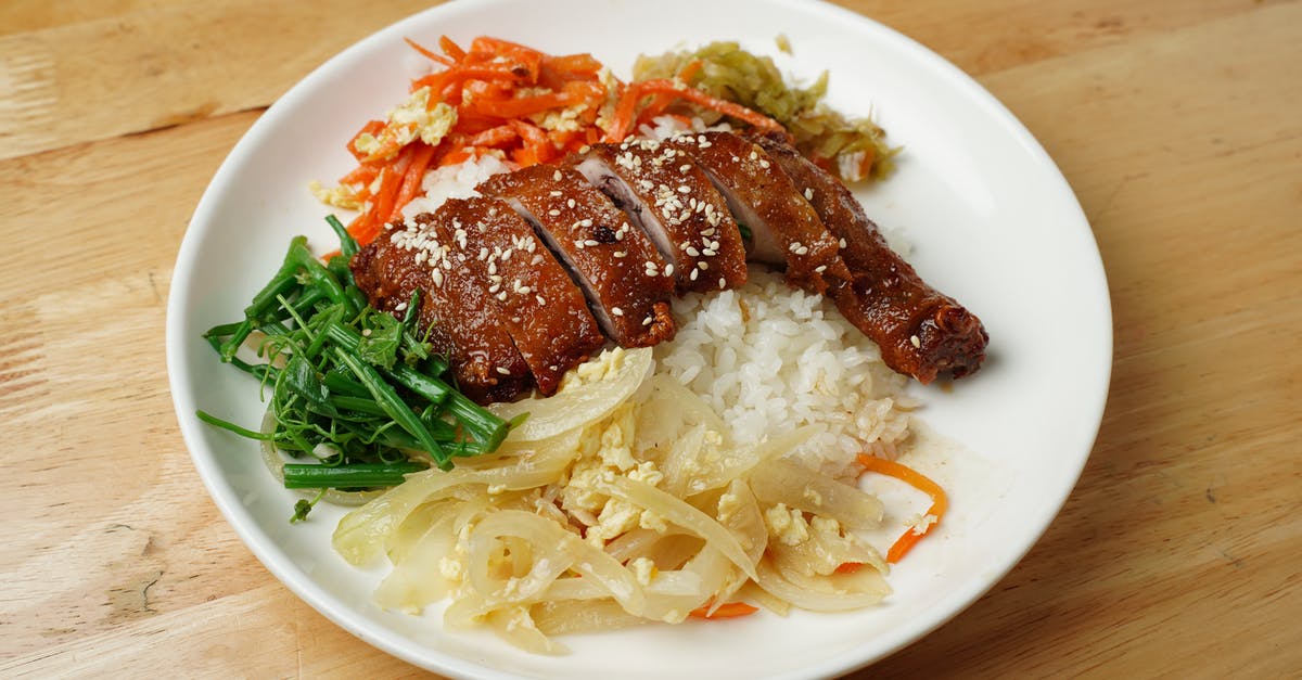 How to cook rice & chicken simultaneously? - Chicken with Sesame Seeds on Rice How to cook rice & chicken simultaneously? - Chicken with Sesame Seeds on Rice
