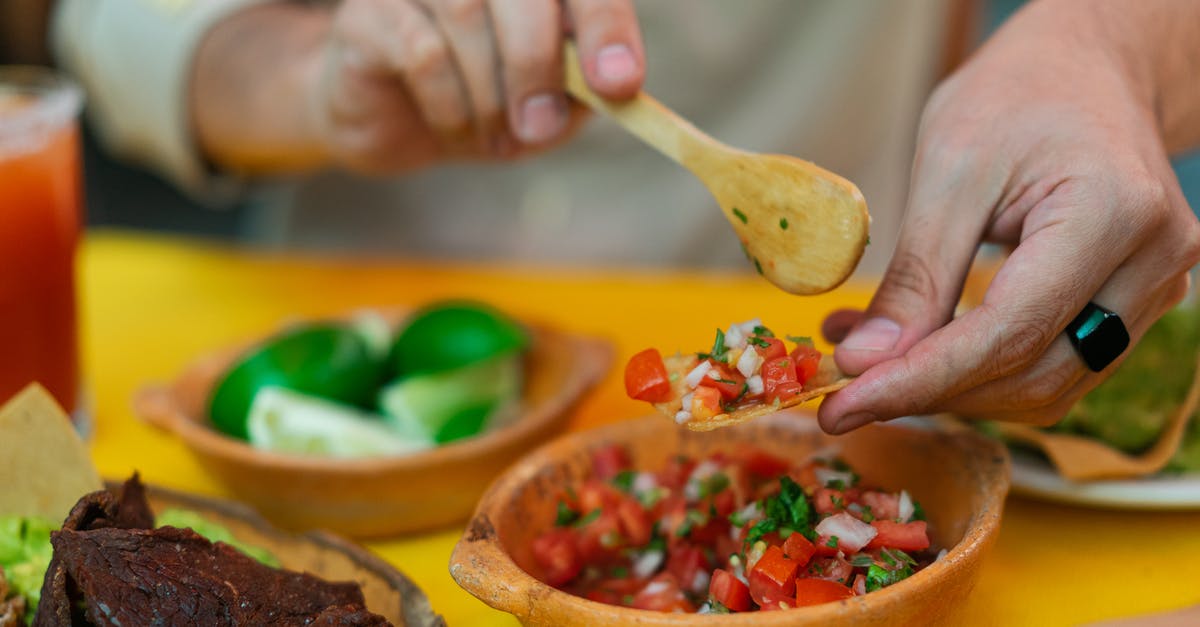 How to correct bitterness in blended homemade salsa? - Person Holding Brown Wooden Spoon How to correct bitterness in blended homemade salsa? - Person Holding Brown Wooden Spoon
