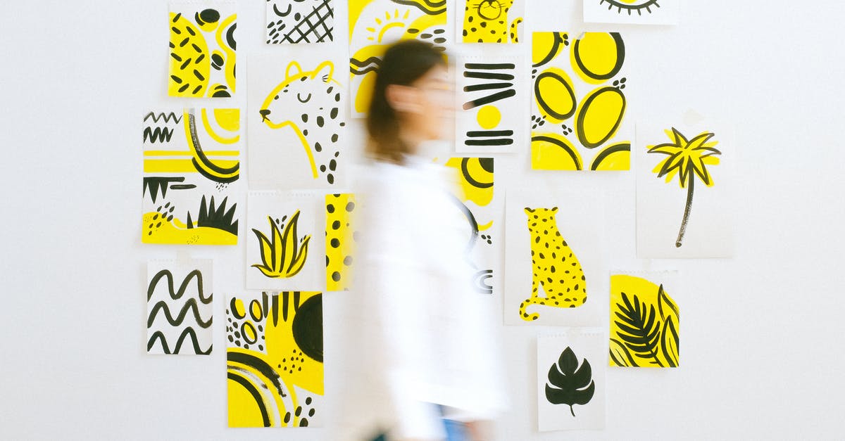 How to create Yellow Bread - Woman Walking Against Art Background How to create Yellow Bread - Woman Walking Against Art Background