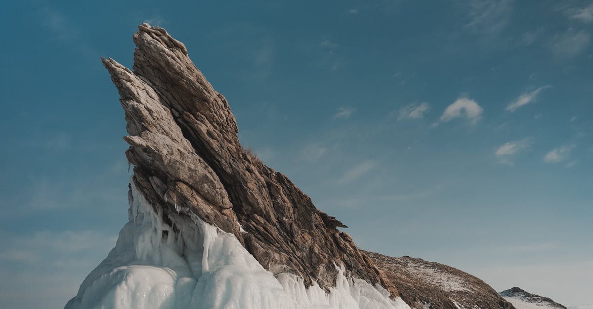 How to dry royal icing fast? - Rock with ice under cloudy sky in wintertime How to dry royal icing fast? - Rock with ice under cloudy sky in wintertime