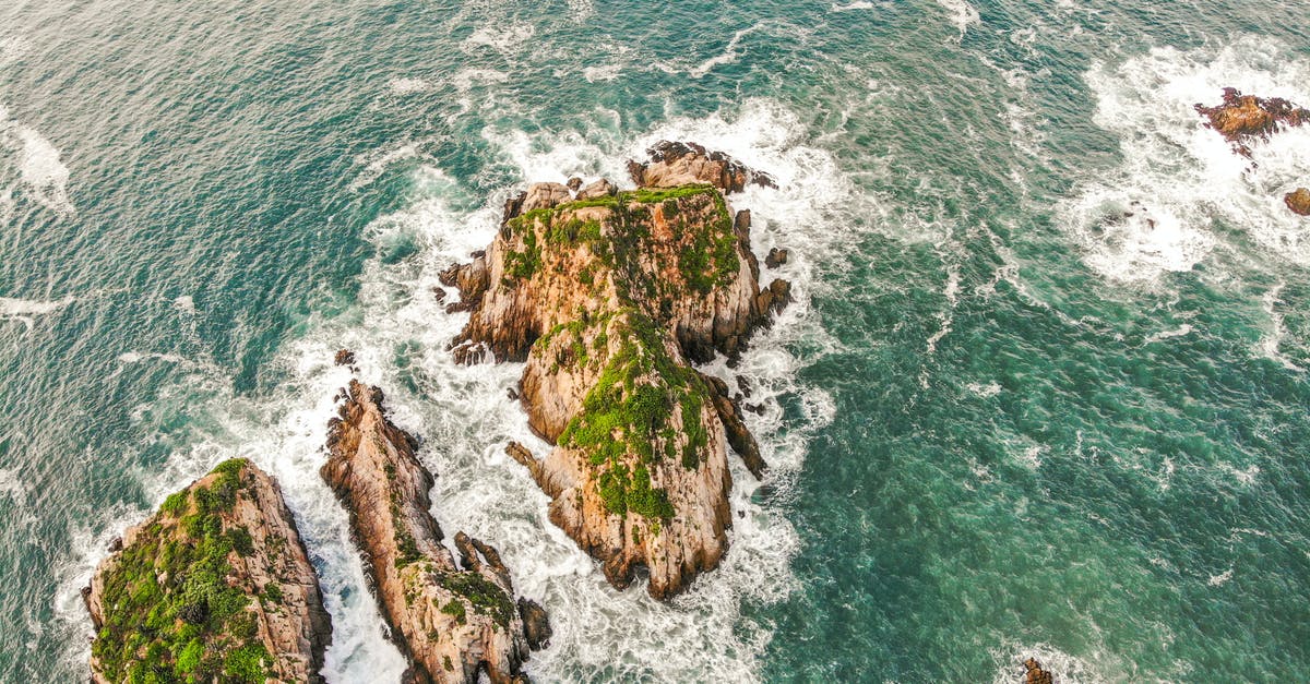 How to flake rock sea salt? - Rock Islands in Splashing Ocean How to flake rock sea salt? - Rock Islands in Splashing Ocean