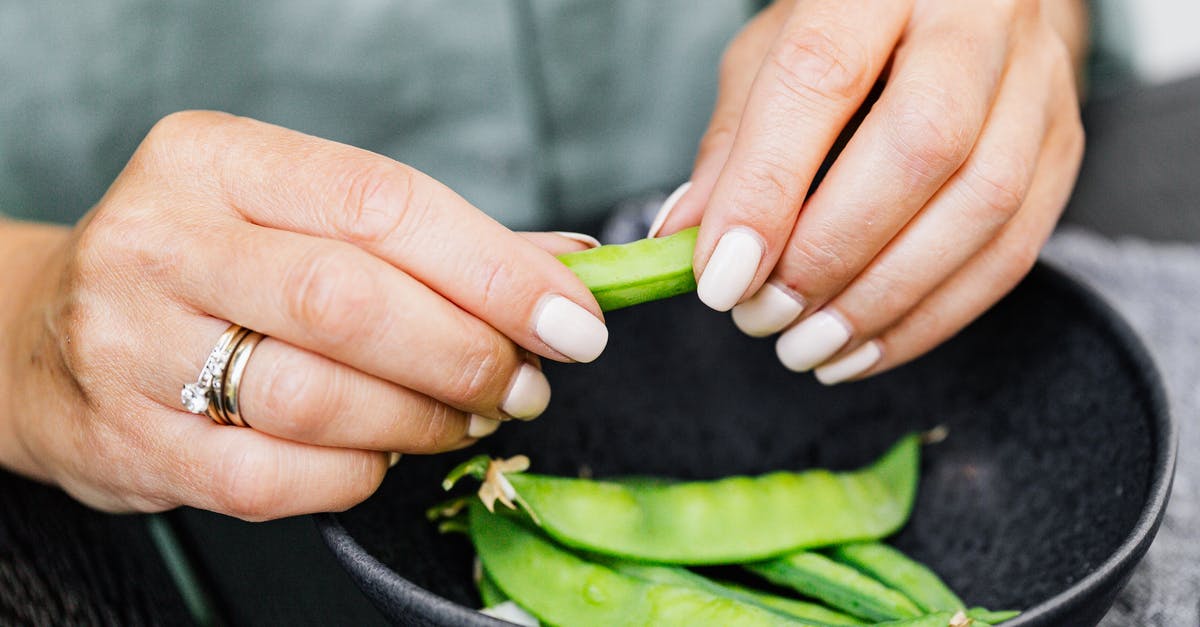 How to get fresh green peas? - Person Holding Snap Pea How to get fresh green peas? - Person Holding Snap Pea