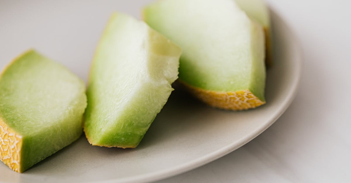 How to get rid of the smell and taste of egg whites? I throw up when i eat them - Slices of melon placed in plate How to get rid of the smell and taste of egg whites? I throw up when i eat them - Slices of melon placed in plate