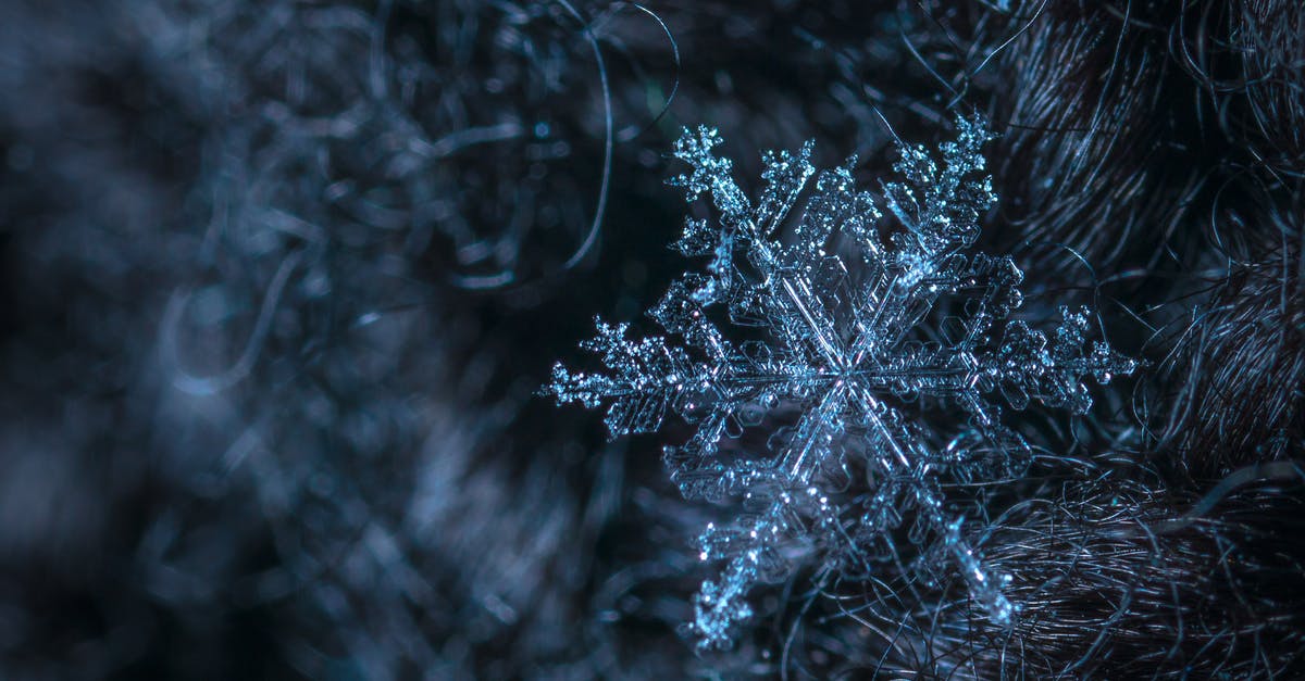 How to improve the texture of frozen yogurt? - Macro Photography of Snowflake How to improve the texture of frozen yogurt? - Macro Photography of Snowflake