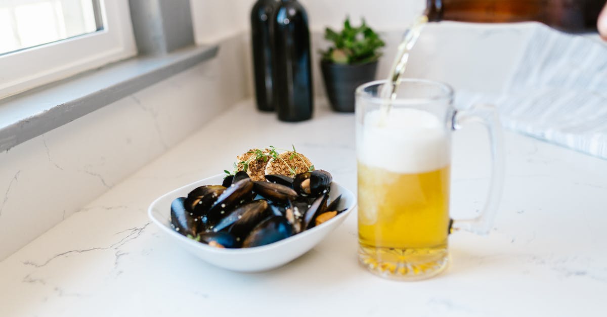 How to know if frozen clams are good when cooked - Clams and Scallops Served with Glass of Light Bear How to know if frozen clams are good when cooked - Clams and Scallops Served with Glass of Light Bear