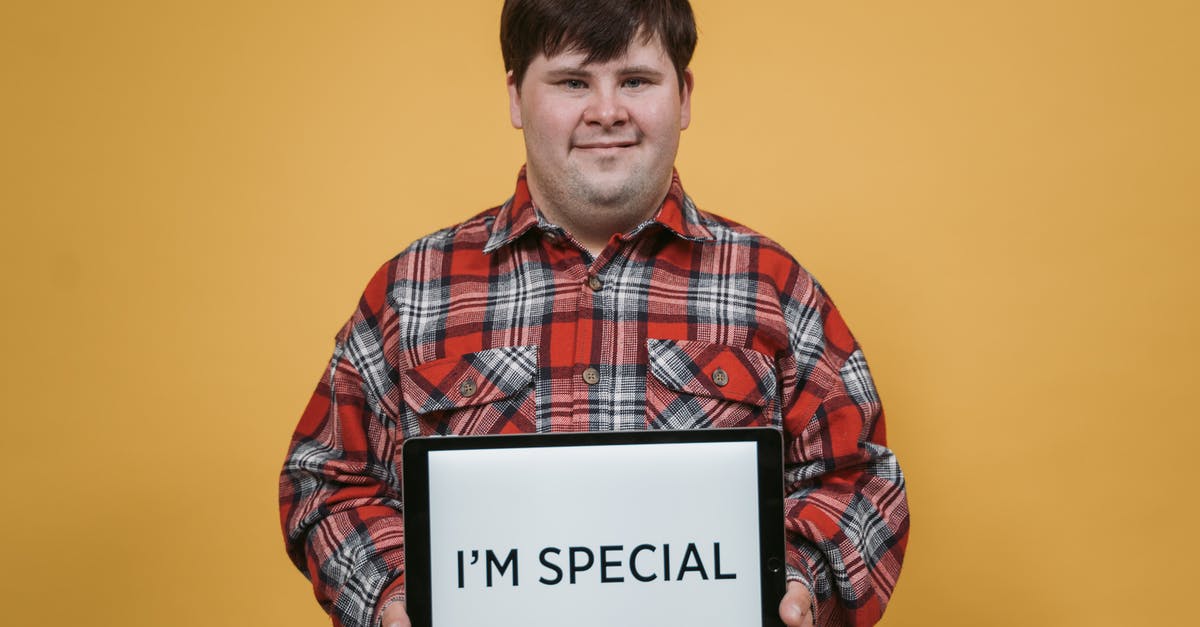 How to know if I am stopping sharpening too early? - Man Holding an Ipad with a Message on a Yellow Background