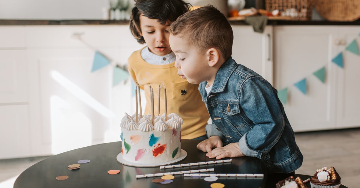 How to make a complex novelty cake at home? - Cute Little Boy Blowing Candles on Birthday Cake How to make a complex novelty cake at home? - Cute Little Boy Blowing Candles on Birthday Cake