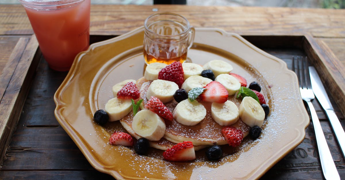 How to make Banana juice - Photo Of Pancake With Fruits How to make Banana juice - Photo Of Pancake With Fruits