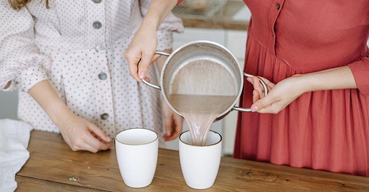 How to make chocolate cups with swirls? - A Person Holding a Pot How to make chocolate cups with swirls? - A Person Holding a Pot