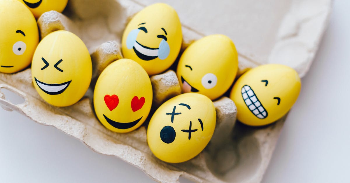 How to make my scrambled eggs more yellow? - Yellow Painted Eggs With Various Facial Expressions How to make my scrambled eggs more yellow? - Yellow Painted Eggs With Various Facial Expressions