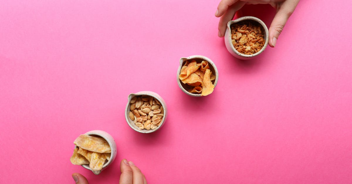 How to make peanut butter less dry - Crop people taking bowls with dried fruits How to make peanut butter less dry - Crop people taking bowls with dried fruits
