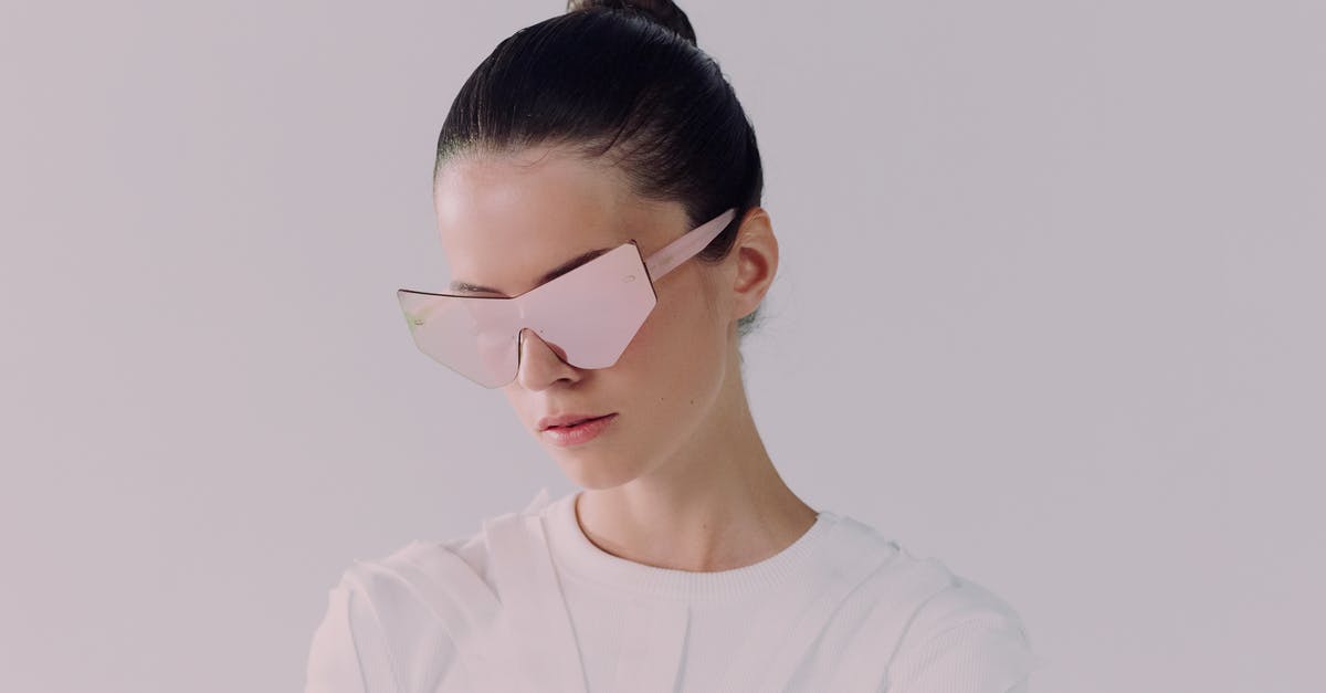 How to make the Custard Bun so white? - Portrait of black hair woman with sunglasses How to make the Custard Bun so white? - Portrait of black hair woman with sunglasses