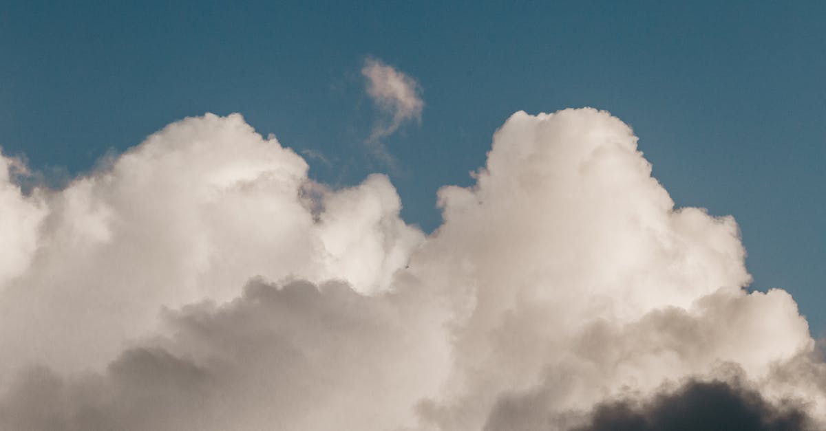 How to make thick and fluffy pancakes? - Blue sky with fluffy clouds in daytime How to make thick and fluffy pancakes? - Blue sky with fluffy clouds in daytime