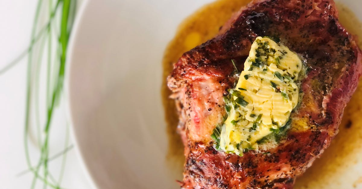 How to melt butter most conveniently? - A Mouthwatering Steak with Butter Topping How to melt butter most conveniently? - A Mouthwatering Steak with Butter Topping