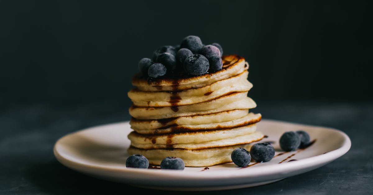 how to not get burned keto flour pancakes? - Delicious pancakes served on saucer with blueberries how to not get burned keto flour pancakes? - Delicious pancakes served on saucer with blueberries