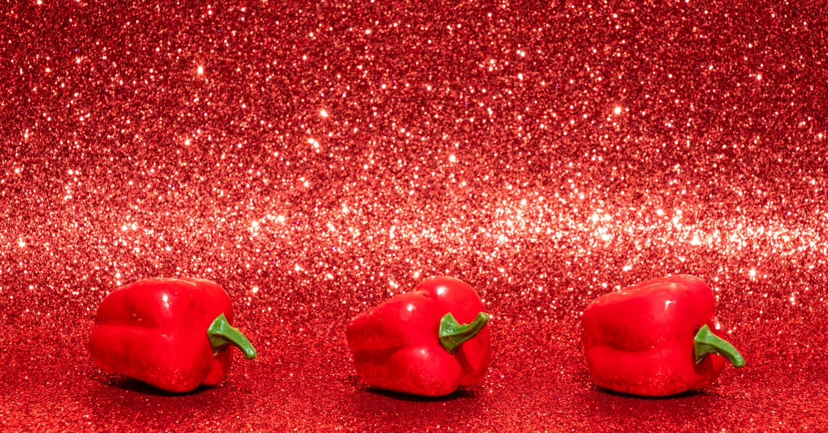 How to peel bell peppers effectively? - Three Red Bell Peppers on Red Surface How to peel bell peppers effectively? - Three Red Bell Peppers on Red Surface
