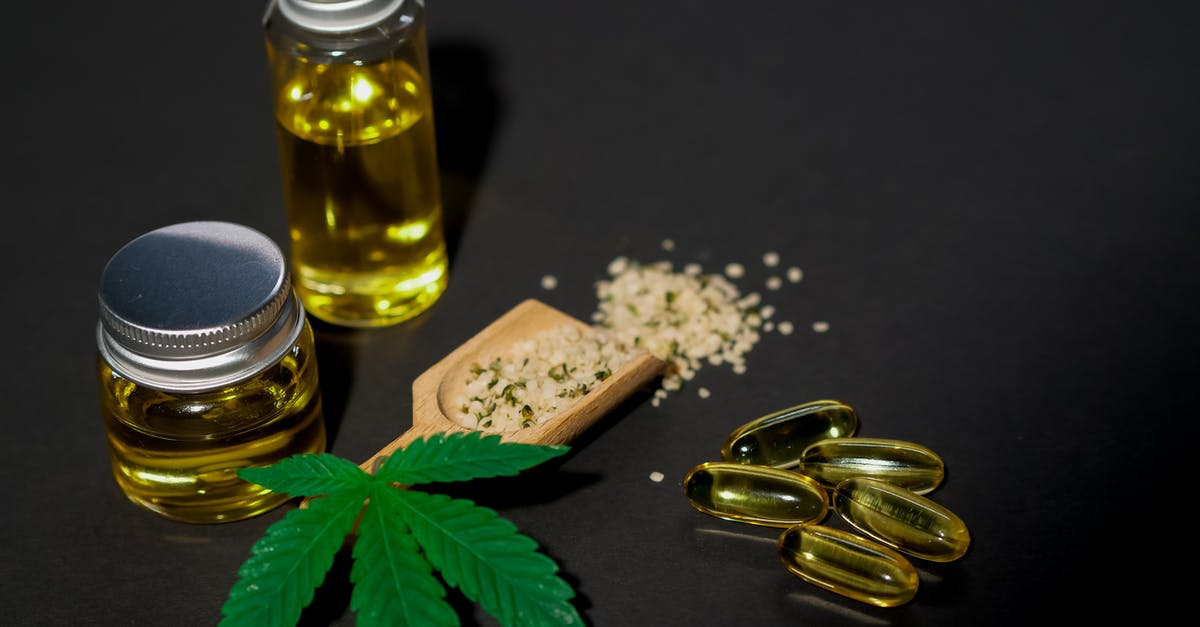 How to perfectly separate hemp hearts from hemp seeds - Photo of Marijuana Edibles on Dark Background How to perfectly separate hemp hearts from hemp seeds - Photo of Marijuana Edibles on Dark Background