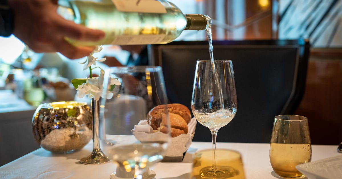 How to polish wine glasses if my hand cannot reach in? - Wine Bottle Pouring on Wine Glass