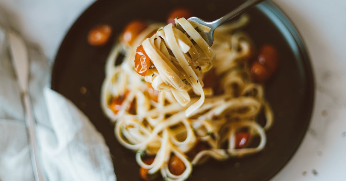 How to prevent watery spaghetti squash - Pasta With White Cream on Black Ceramic Bowl How to prevent watery spaghetti squash - Pasta With White Cream on Black Ceramic Bowl