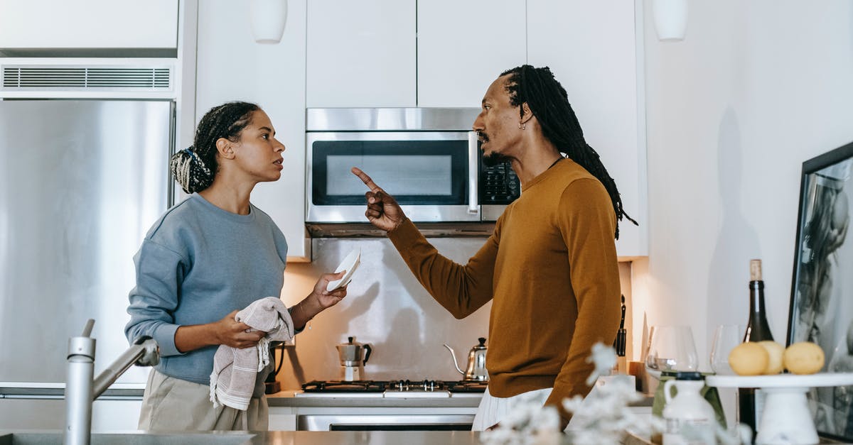 How to raise the setting and melting point of gelatin - Annoyed black man threatening girlfriend during conflict in kitchen How to raise the setting and melting point of gelatin - Annoyed black man threatening girlfriend during conflict in kitchen