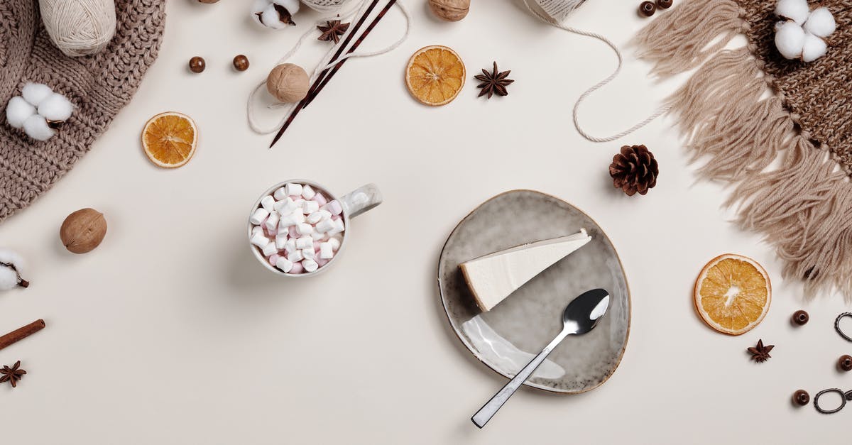 How to replace marshmallows in rice krispies cakes? - Top View of a Hobby Table with Food and Yarn How to replace marshmallows in rice krispies cakes? - Top View of a Hobby Table with Food and Yarn