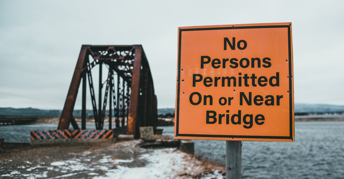 How to stop sea bass fillets from sticking to foil - Restrictive signboard on snowy shore against bridge over sea How to stop sea bass fillets from sticking to foil - Restrictive signboard on snowy shore against bridge over sea