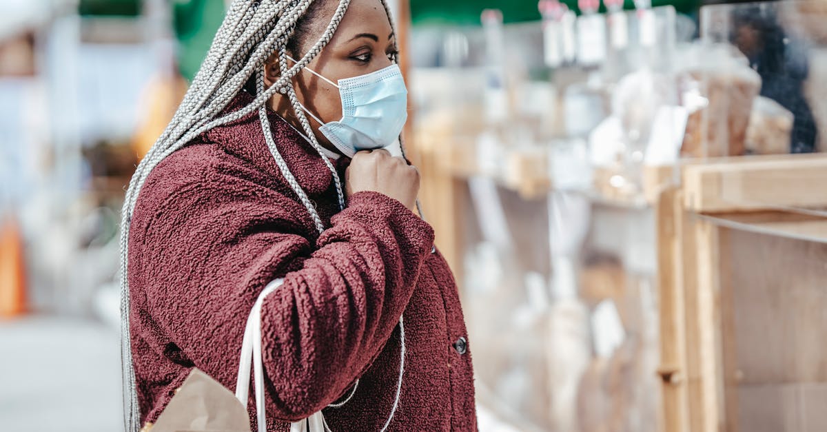 How to store fresh coriander for future use, outside refrigerator, so that they don't lose their taste? [duplicate] - Black woman standing near pastry on market in mask