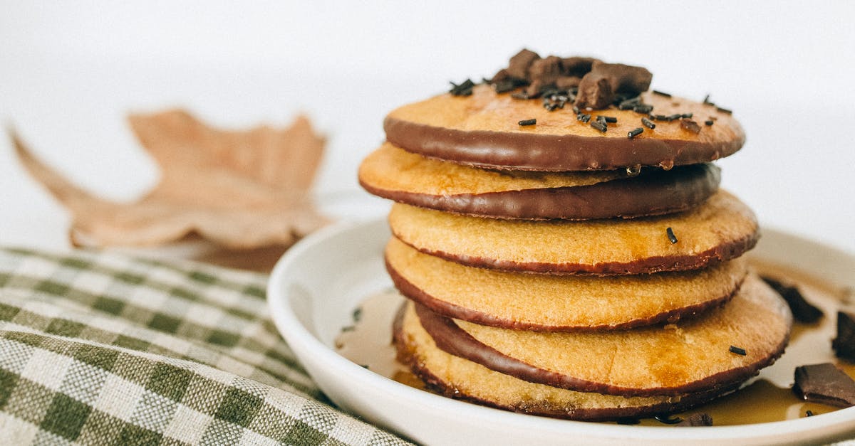 I accidentally left the brown sugar out of my caramel sauce - Pancakes on White Ceramic Plate I accidentally left the brown sugar out of my caramel sauce - Pancakes on White Ceramic Plate