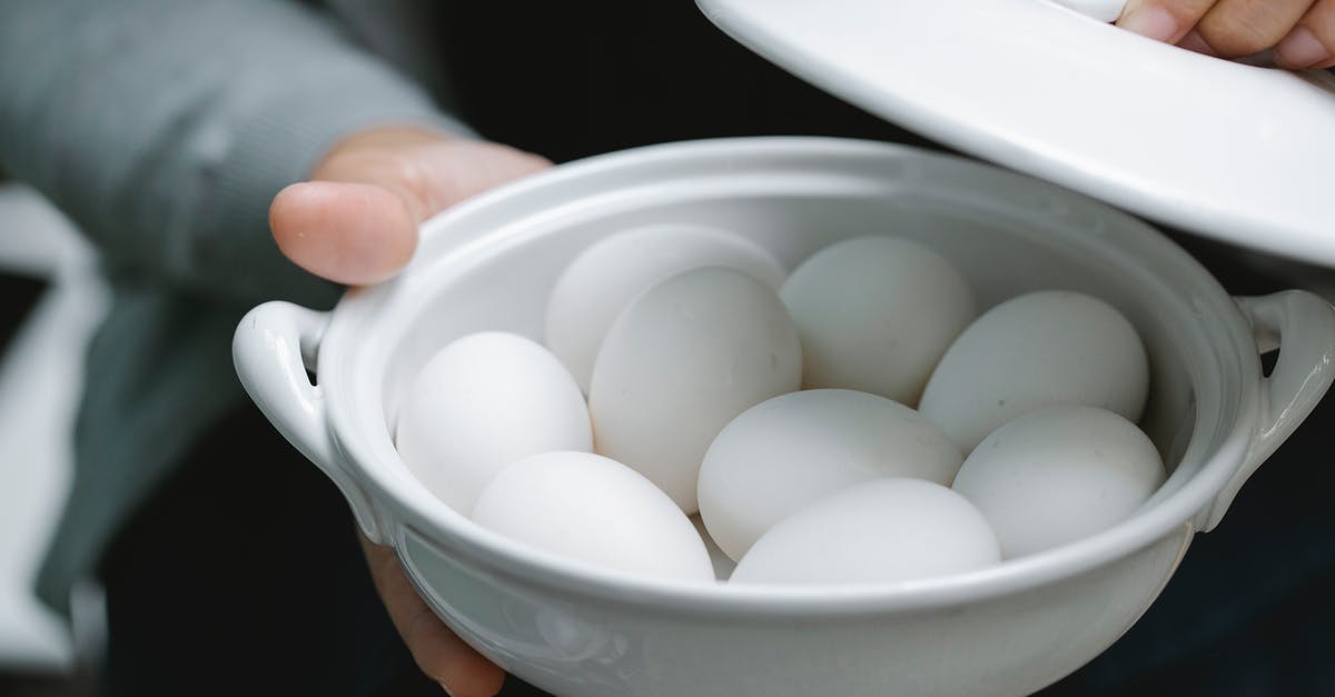 I am buying fried chicken already made and making pulled pork for 100 people (80 adults and 20 children). How many pieces of chicken should I buy? [duplicate] - High angle of crop anonymous person demonstrating raw chicken eggs in bowl in farm