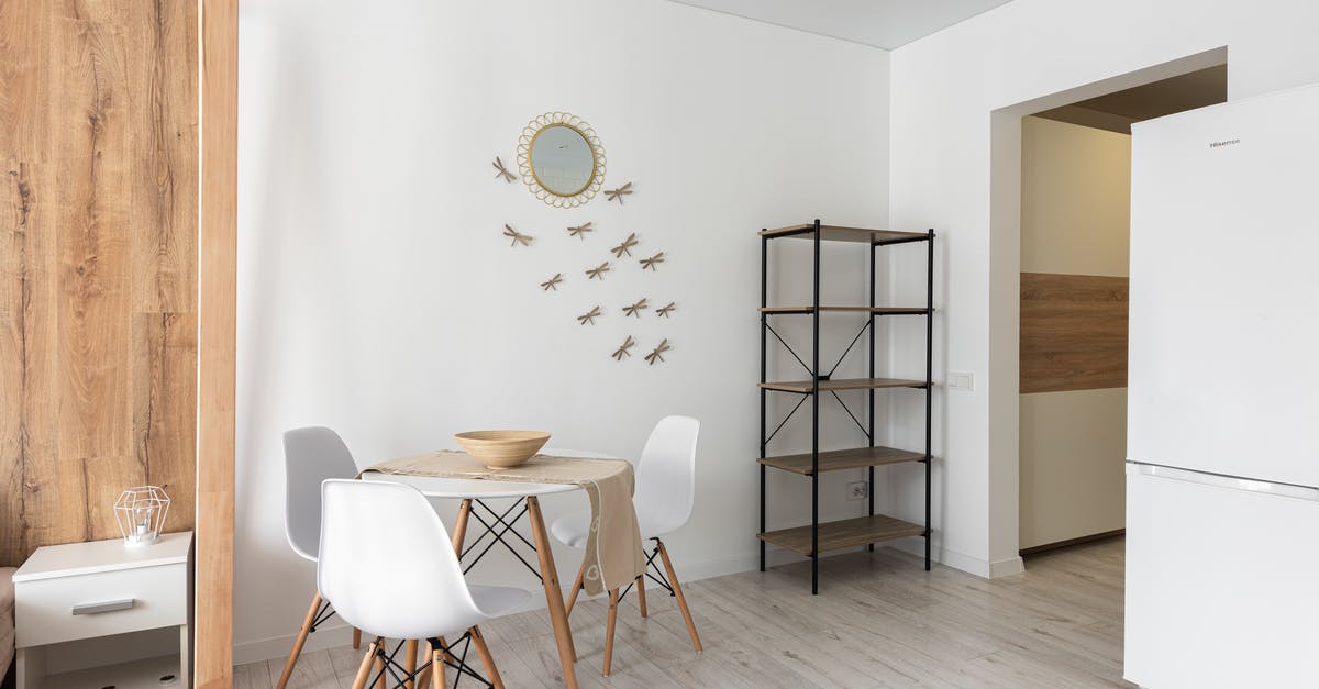 I made white bread yesterday, and it smelled similar to sourdough...why would this happen? - Contemporary dining room with table and chairs against decorative dragonflies and mirror on wall at home with refrigerator and shelves I made white bread yesterday, and it smelled similar to sourdough...why would this happen? - Contemporary dining room with table and chairs against decorative dragonflies and mirror on wall at home with refrigerator and shelves