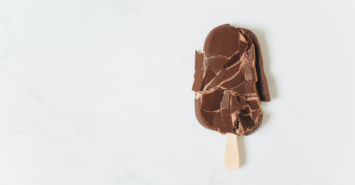 I need a substitute for crushed tomatoes! - Chocolate Ice Cream on Brown Cone I need a substitute for crushed tomatoes! - Chocolate Ice Cream on Brown Cone