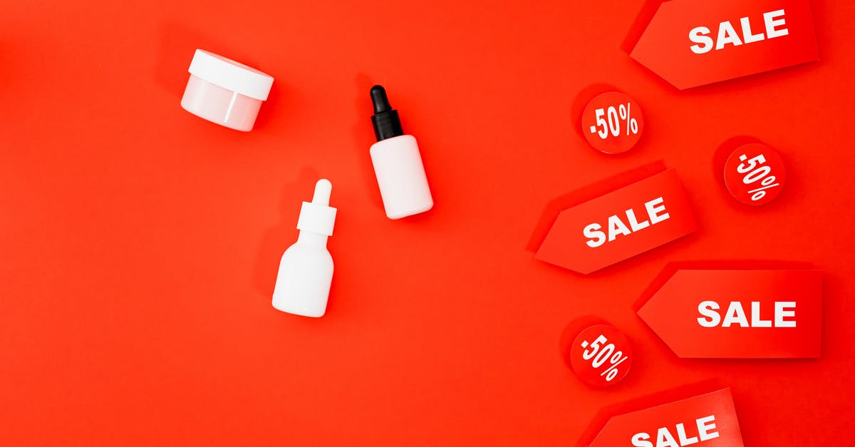 Ice cream stabilizer - ratio of components - Healthcare Products At Sale On Red Background Ice cream stabilizer - ratio of components - Healthcare Products At Sale On Red Background