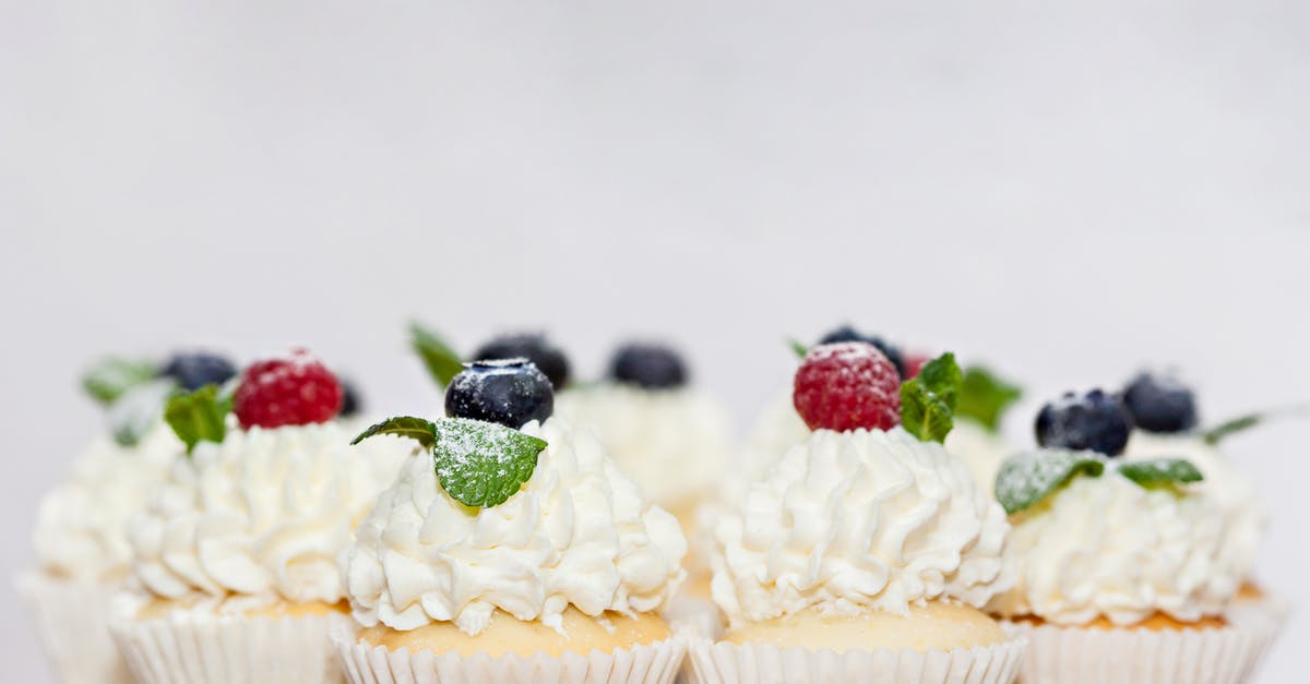 Incorporating Italian meringue into mousse - Whipped Cupcakes with Toppings Incorporating Italian meringue into mousse - Whipped Cupcakes with Toppings