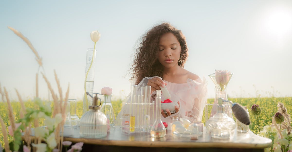 Inner dimensions of Anchor Hocking glass measuring cups - Woman Sitting at Table in Middle of Meadow and Producing Perfumes from Flowers Inner dimensions of Anchor Hocking glass measuring cups - Woman Sitting at Table in Middle of Meadow and Producing Perfumes from Flowers