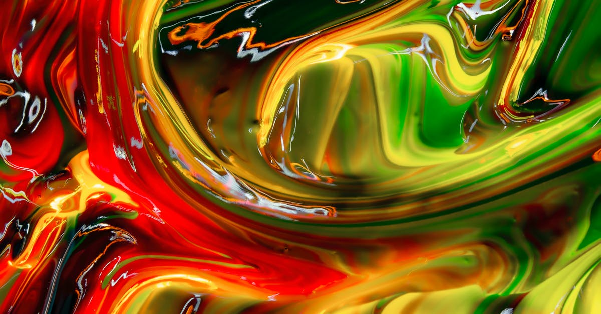 (Intentionally) Mixed Texture 'Scrambled Eggs' - Colorful Acrylic Paints Mixed Together (Intentionally) Mixed Texture 'Scrambled Eggs' - Colorful Acrylic Paints Mixed Together