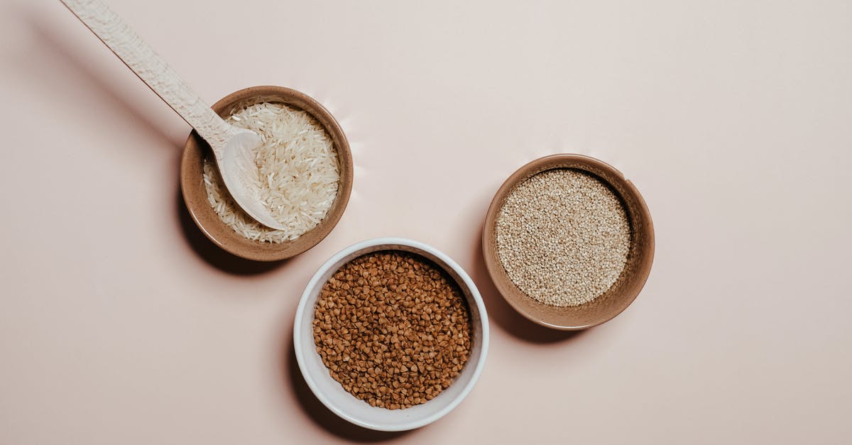 Is 1 cup of rice powder equal to 1 cup of uncooked rice? [closed] - Brown Powder in White Ceramic Bowl