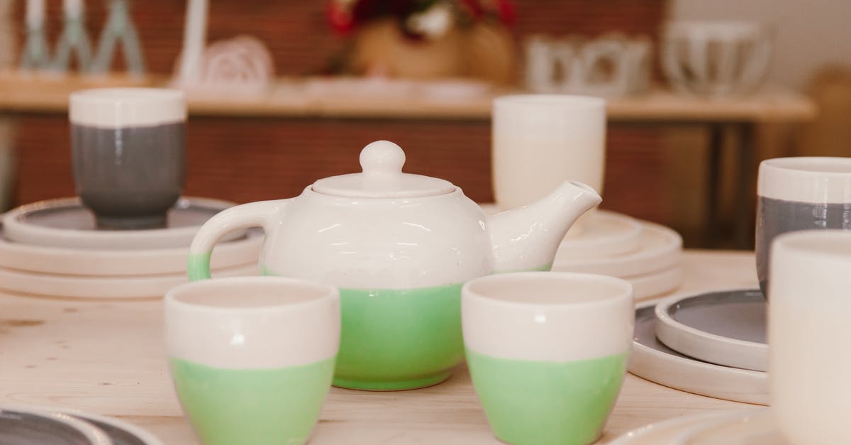 Is a corroded copper teapot safe? - White Ceramic Tea Set on Brown Wooden Table Is a corroded copper teapot safe? - White Ceramic Tea Set on Brown Wooden Table