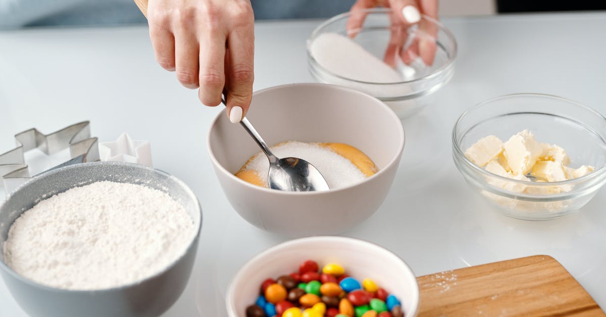 Is adding butter to caramel sauce essential? - Person Mixing Yellow Eggs in a Bowl Is adding butter to caramel sauce essential? - Person Mixing Yellow Eggs in a Bowl