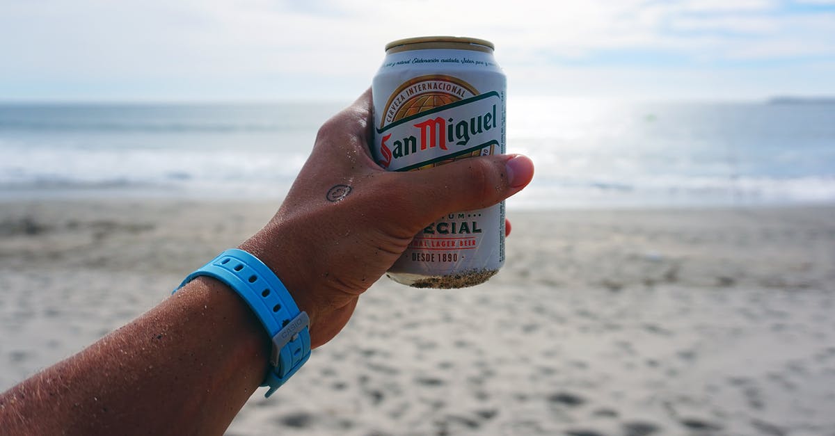 Is Beer Can Chicken safe? - Person Holding San Miguel Beer Tin Can Is Beer Can Chicken safe? - Person Holding San Miguel Beer Tin Can
