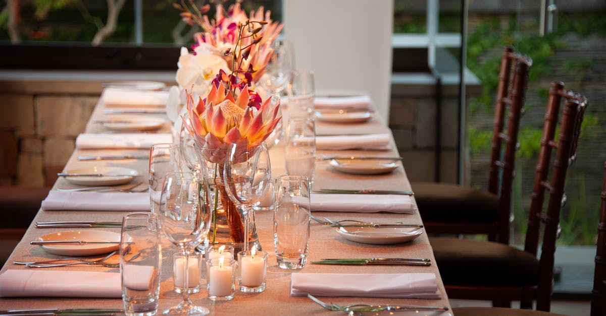 Is designating knives to avoid cross-contamination necessary? - Table Centerpiece Is designating knives to avoid cross-contamination necessary? - Table Centerpiece