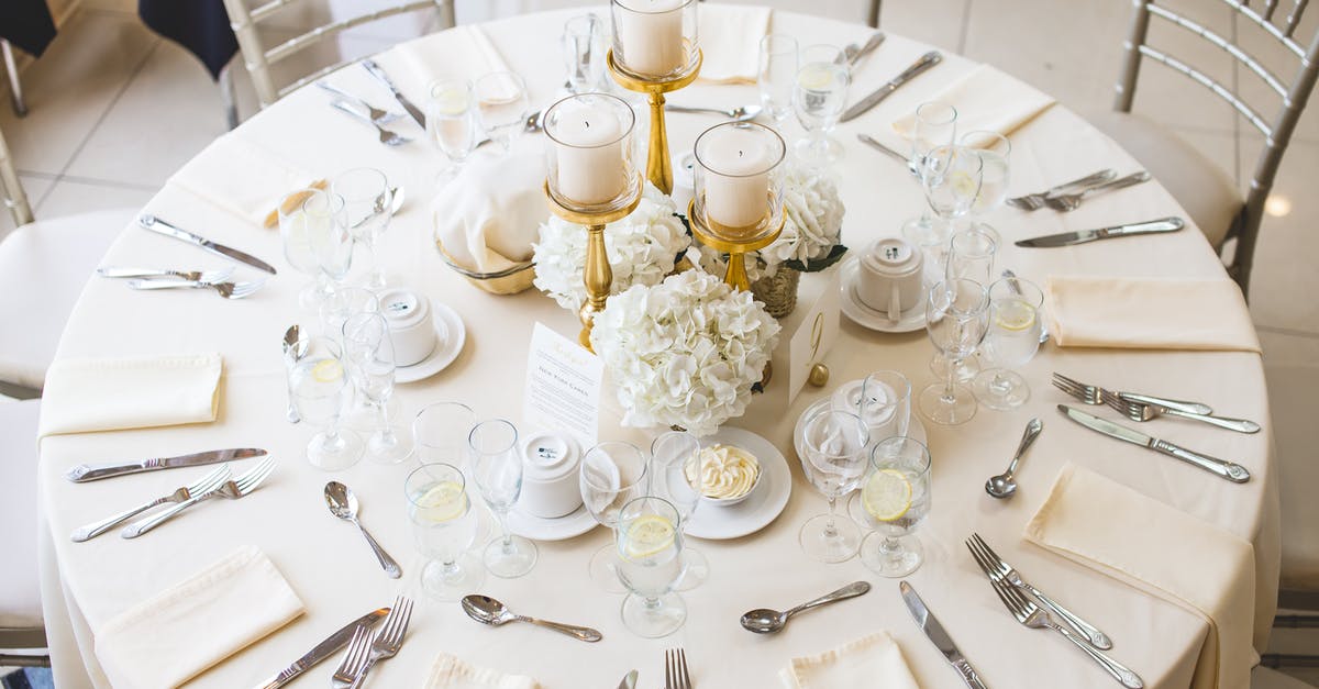 Is designating knives to avoid cross-contamination necessary? - Round Dining table Is designating knives to avoid cross-contamination necessary? - Round Dining table
